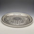 British Vintage Silver Plate Earring Decoration Tray Diameter 32cm Barker Ellis